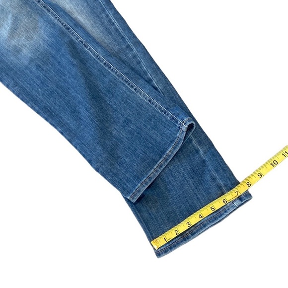 Lee Mid Rise Regular Straight Leg Denim Jeans Size 12L Pre-Owned - Picture 11 of 13